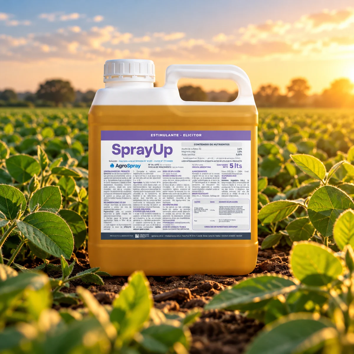 Envase de SprayUp